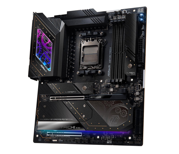 ASROCK Płyta główna X870E TAICHI AM5 4DDR5 M.2 EATX - 1283404 - zdjęcie 2
